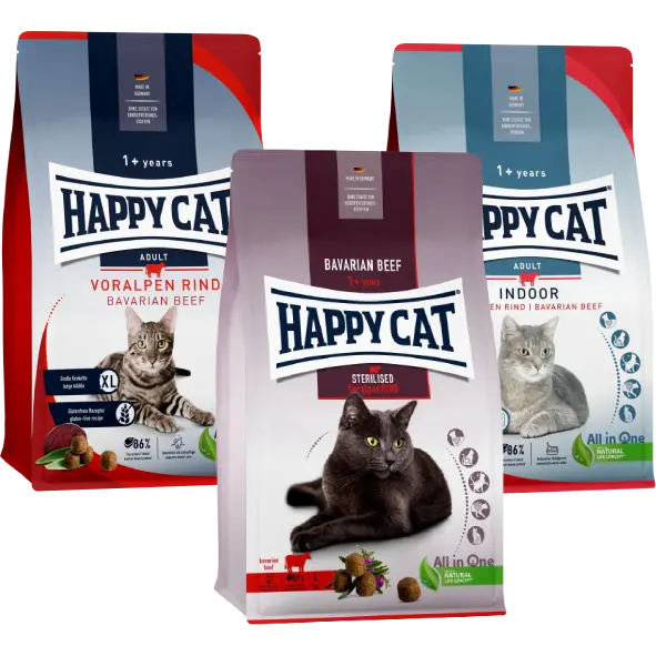Probierpaket Happy Cat Voralpen Rind