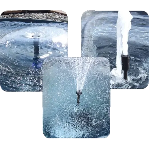 [Räumungsverkauf] Söll Wasserspiele - 3 Fontänenaufsätze