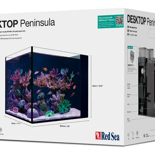 Red Sea Desktop Peninsula Aquarium