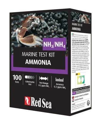 Red Sea MCP AMMONIAK MARINE TEST KIT