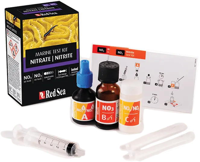 Red Sea MCP NITRATE | NITRITE MARINE TEST KIT