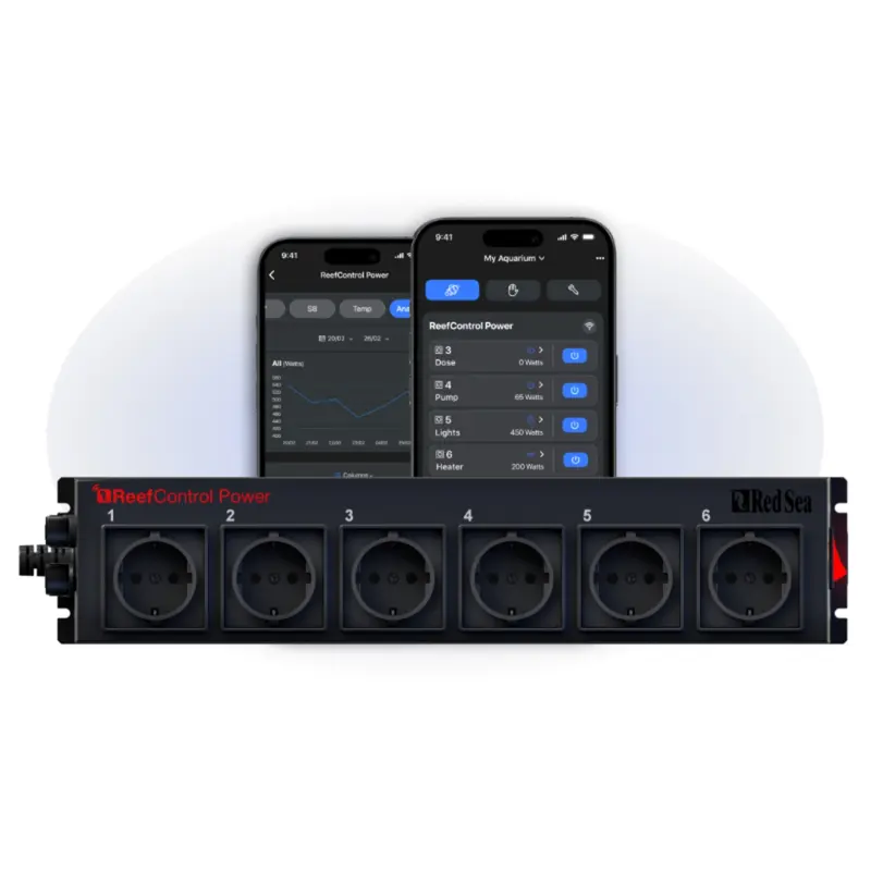 Red Sea ReefControl Power 6 – smarte Steckdosenleiste | 6 × 230 V