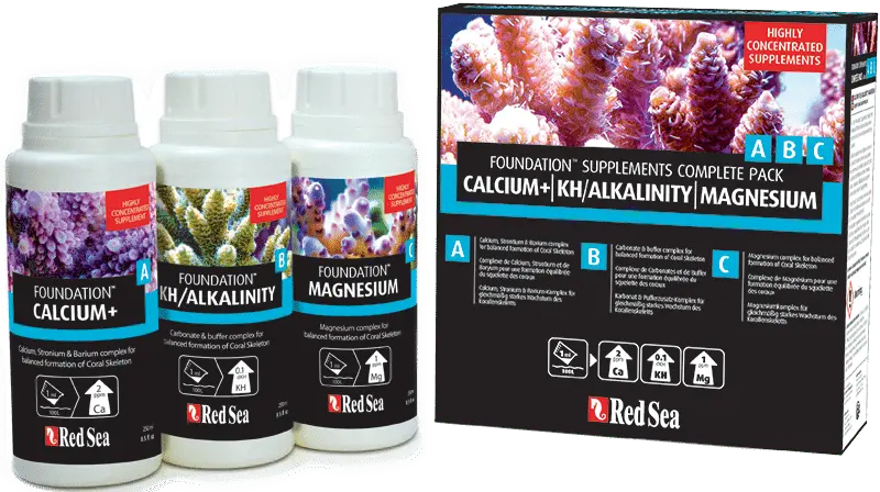 Red Sea Starterkit CALCIUM+ | KH/ALKALINITY | MAGNESIUM R22006