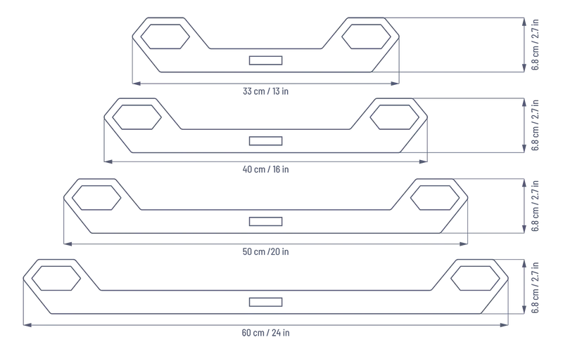 Reef Factory Reef Flare Bar 2 Profile Hanger Version 2