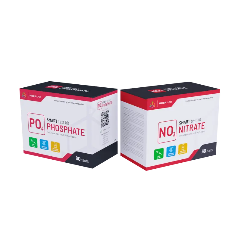 Reef Factory Smart Test Kit 2er Set PO4 + NO3