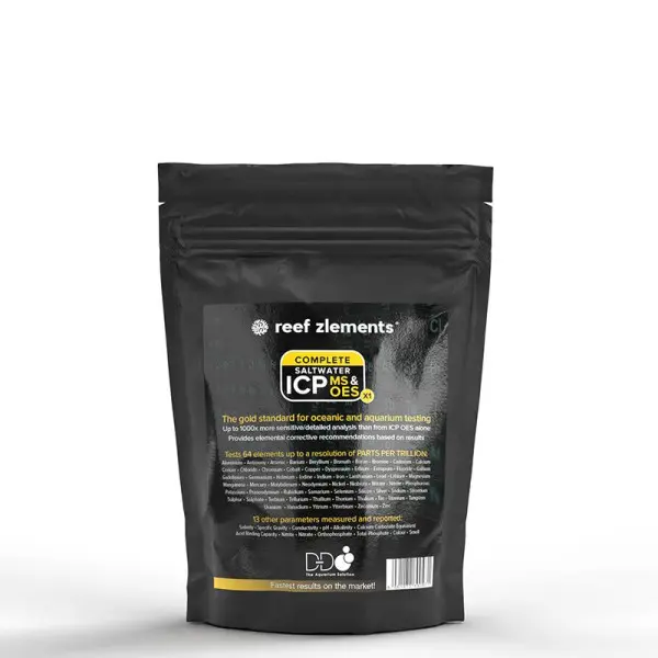 Reef Zlements Complete ICP MS & OES ICP Test + RO