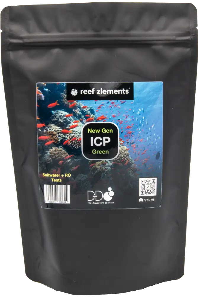 Reef Zlements ICP RODI + Saltwater Testing