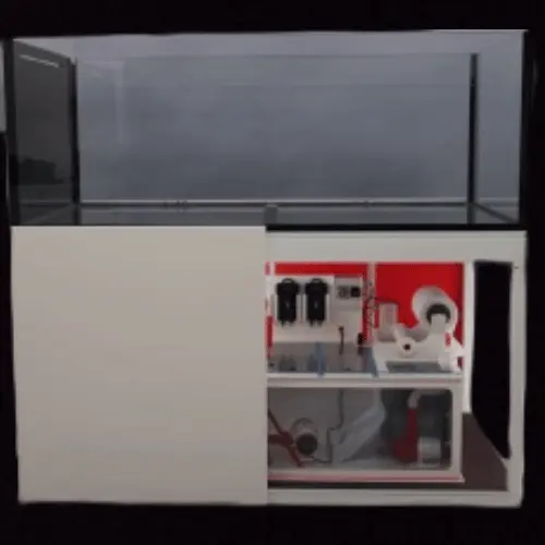 Reeftank Exklusiv Raumteiler 960 Liter Weißglas