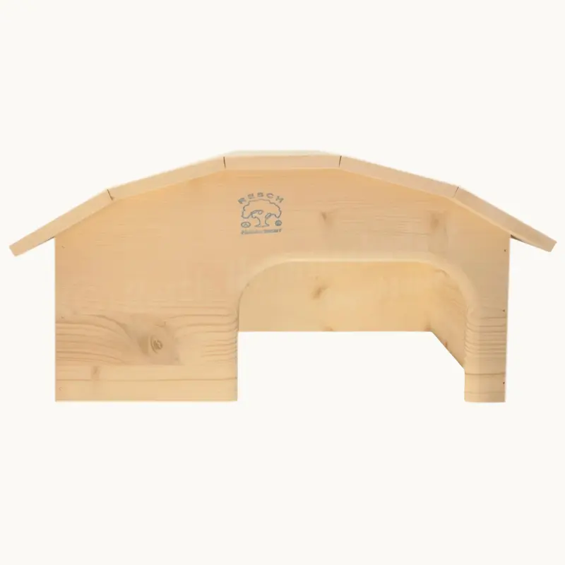 Resch Schildkrötenhaus aus Fichtenholz – Holzhaus mit breitem Eingang