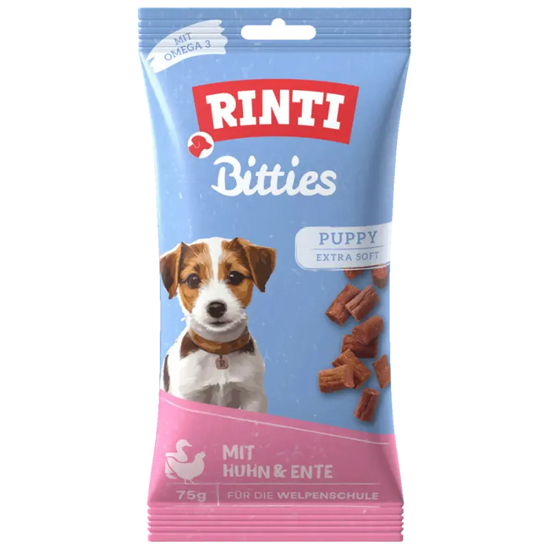 Rinti Bitties Puppy Huhn & Ente 75 g