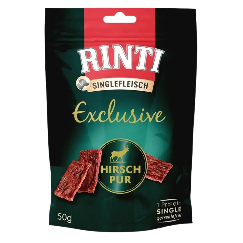 Rinti Exclusive Snack Hirsch 50 g