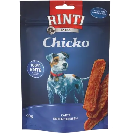 Rinti Extra Chicko Zarte Entenstreifen 90 g