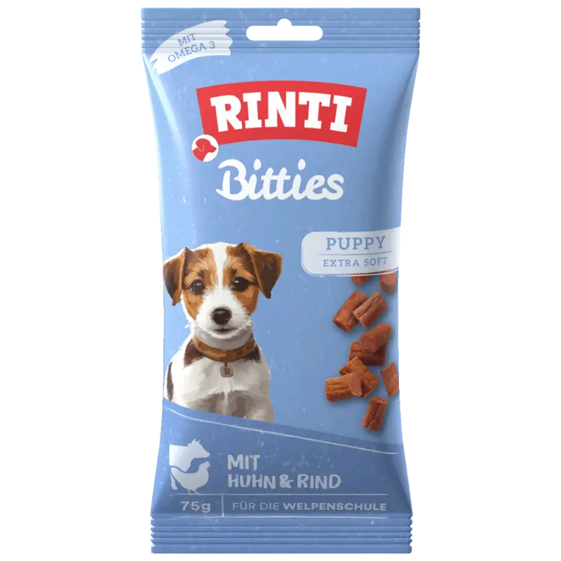 Rinti Puppy Bitties Huhn & Rind 75 g
