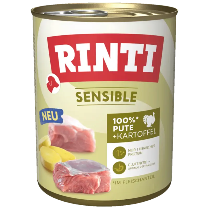 Rinti Sensible Pute & Kartoffel 800 g