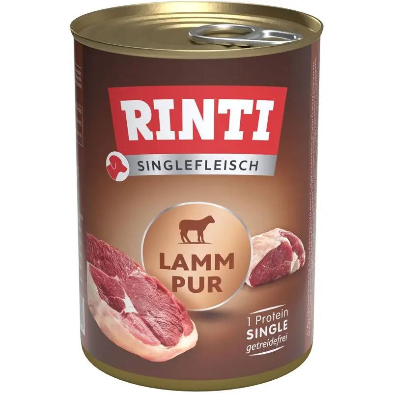 Rinti Singlefleisch Lamm Pur 400 g