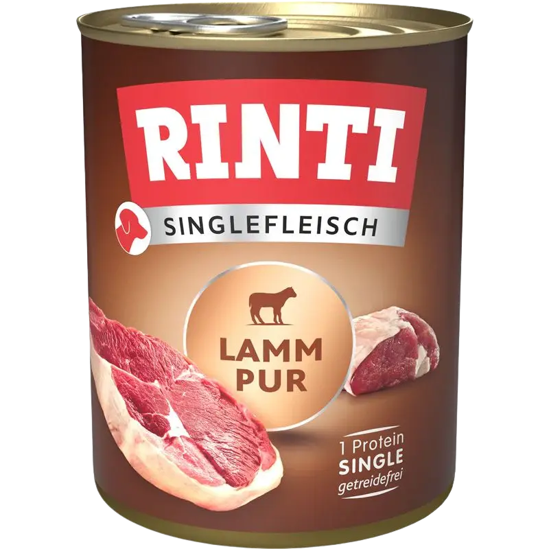 Rinti Singlefleisch Lamm Pur 800 g