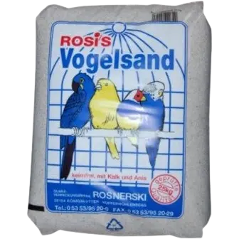 Rosis Papageiensand weiß extra grob