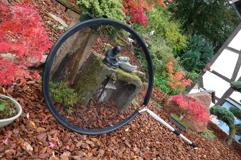 Rundkescher 80cm mit 3m Teleskopstil