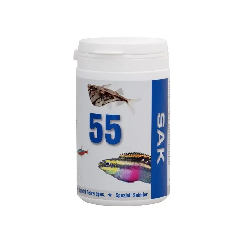 SAK 55 Tabletten - 300ml - Futtertabletten mit Astaxantin für Aquarienbewohner