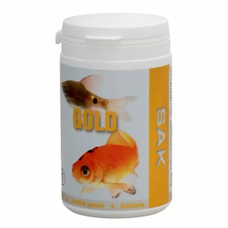 SAK Gold Flockenfutter - 1000ml - Futter für alle Karpfenarten