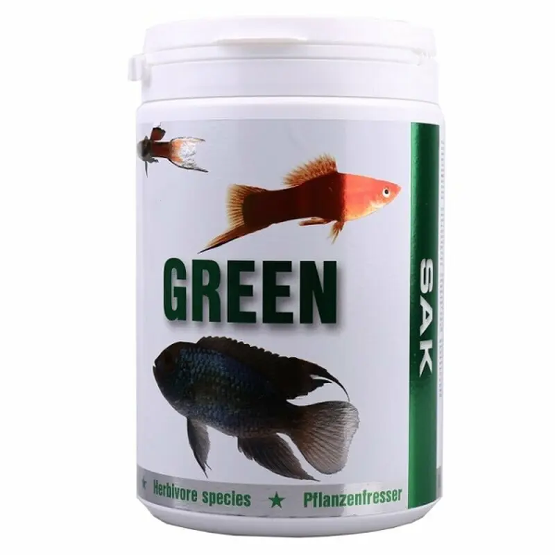 SAK green Granulat Gr. 0 - 1000ml - Futter für alle Zierfischarten