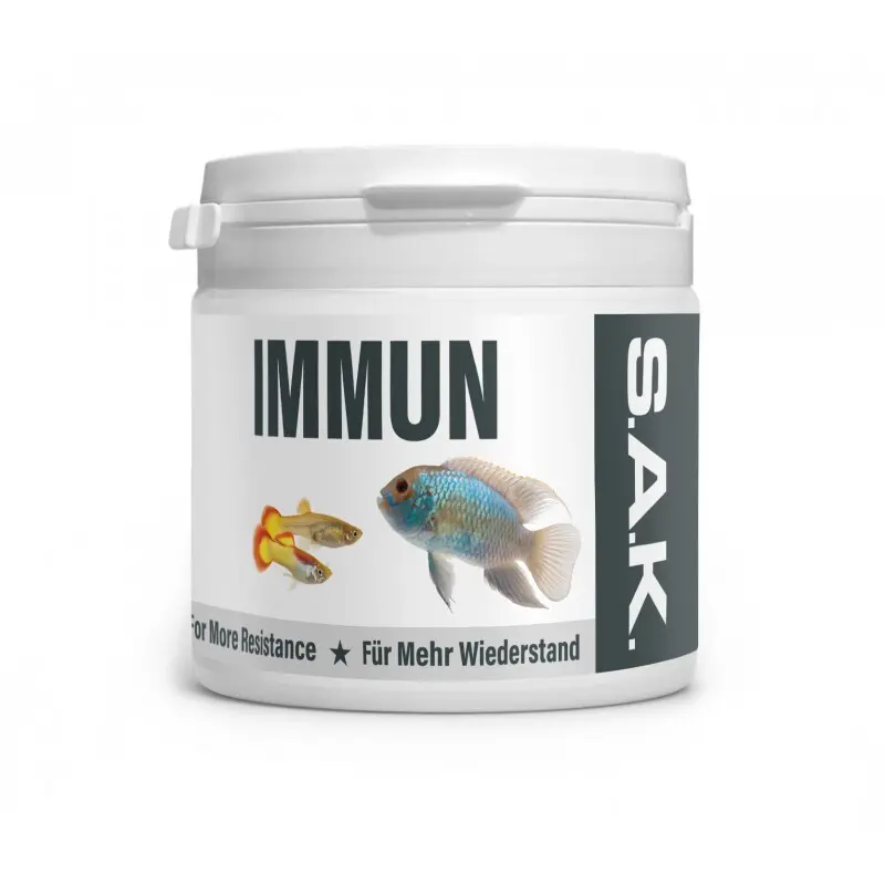 SAK Immun Granulat Gr. 2 - 150ml - Futter fördert das Immunsystem der Fische