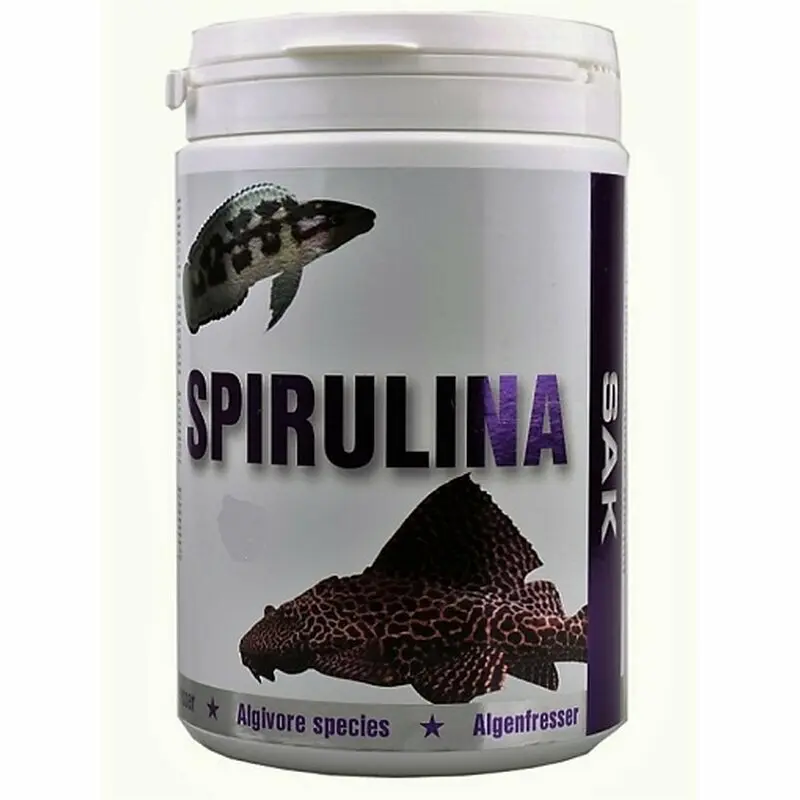 SAK Spirulina Flockenfutter 1000ml - Futter mit 25% Spirulina für Zierfische