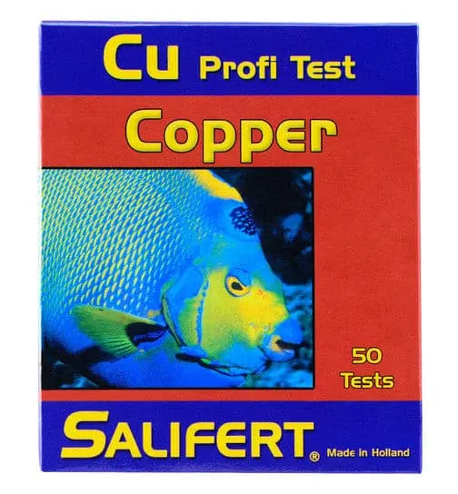 Salifert Kupfertest in Meerwasser