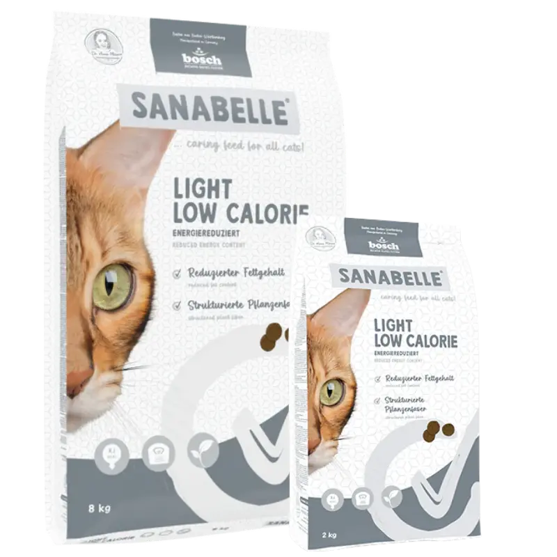 Sanabelle Light Low Calorie 8 kg + Sanabelle Light Low Calorie 2 kg GRATIS