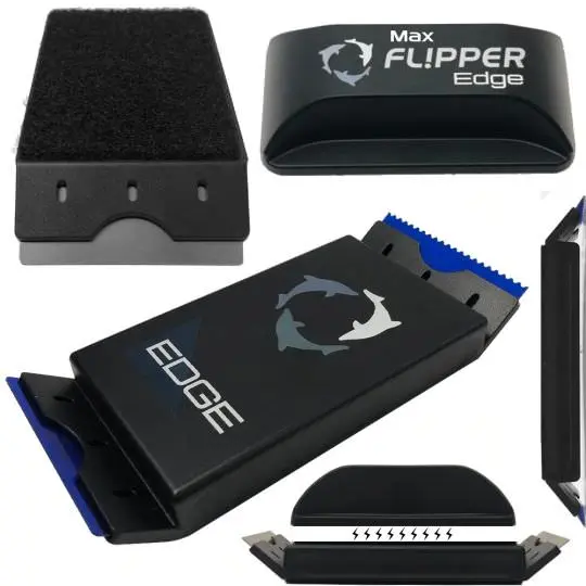 Scheibenreiniger Flipper Edge Max - Bis zu 24 mm Glasstärke