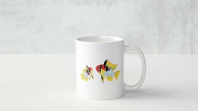 "Schmetterlingsbuntbarsch" Tasse GarnelenTv Merchandise