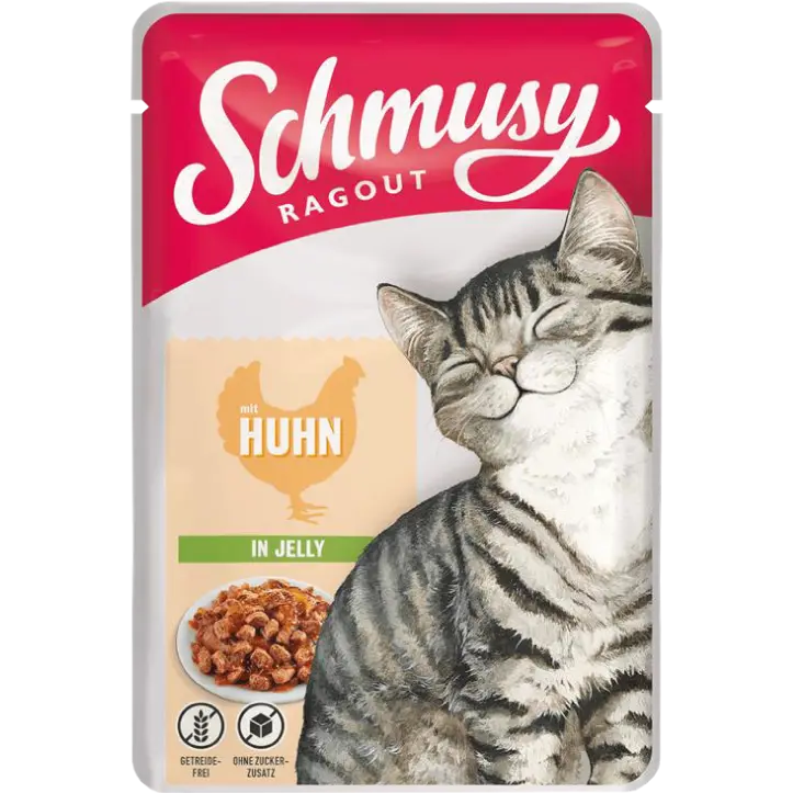 Schmusy Ragout in Jelly mit Huhn 100 g