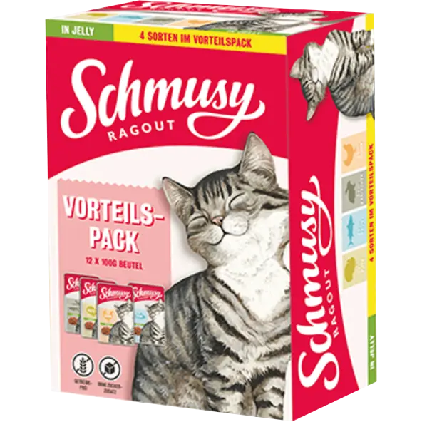 Schmusy Ragout in Jelly Vorteilspack 1200 g