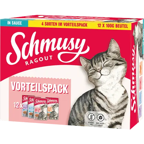 Schmusy Ragout in Sauce Vorteilspack 1200 g