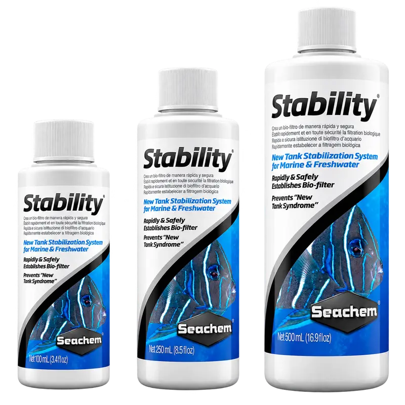 Seachem Stability – Filterbakterien für Süß- & Meerwasseraquarien