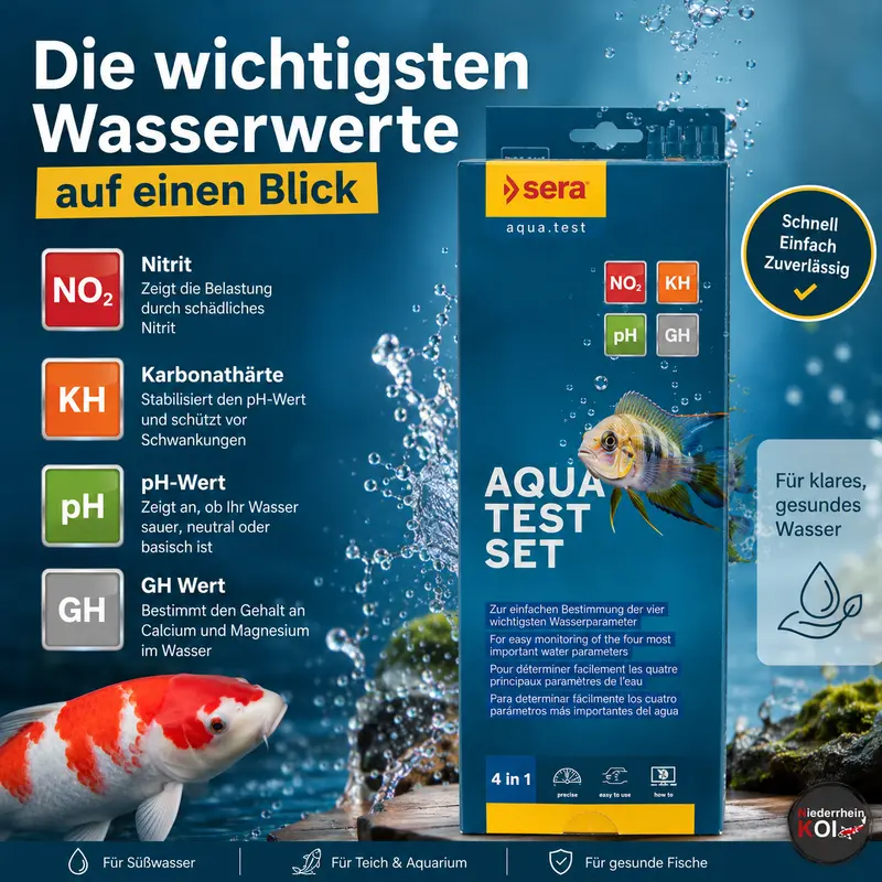 sera aqua-test set - einfach messen (Teich & Aquarium)