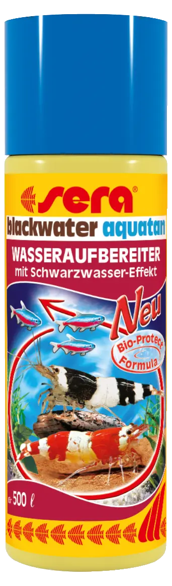Sera blackwater aquatan 100ml - Wasseraufbereiter mit Schwarzwasser-Effekt