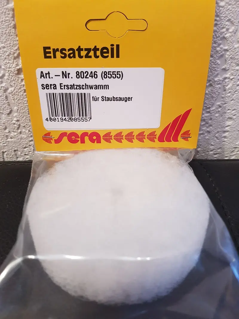 Sera Ersatzschwamm für Precision Staubsauger TOP