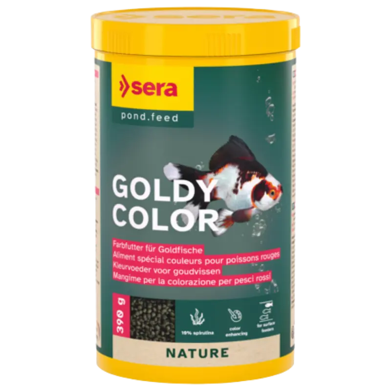 sera Goldy Color Spirulina Nature 390 g / 1000 ml