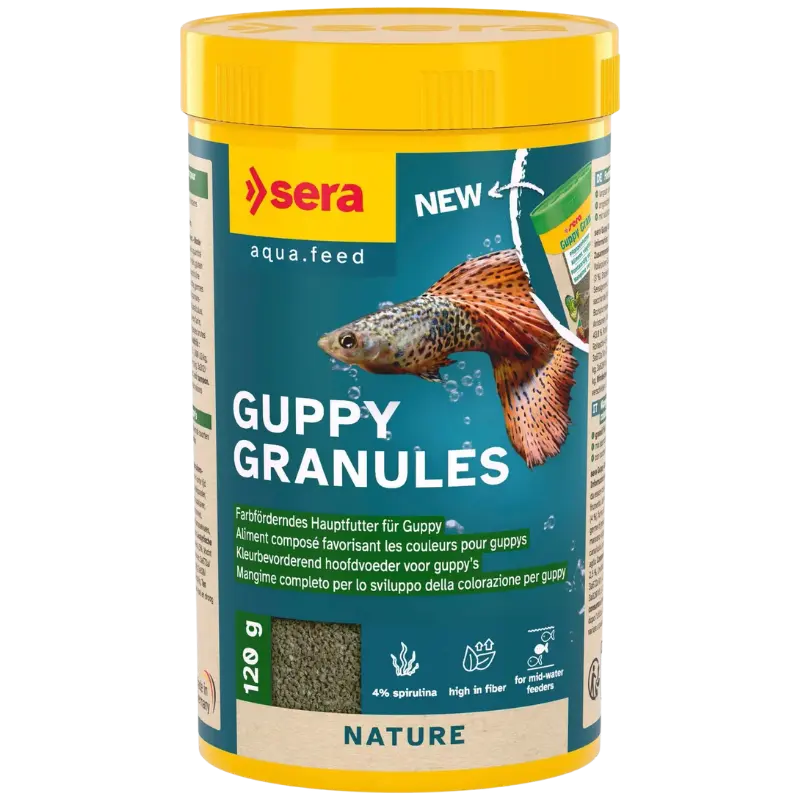 sera Guppy Gran Nature 250 ml / 120 g