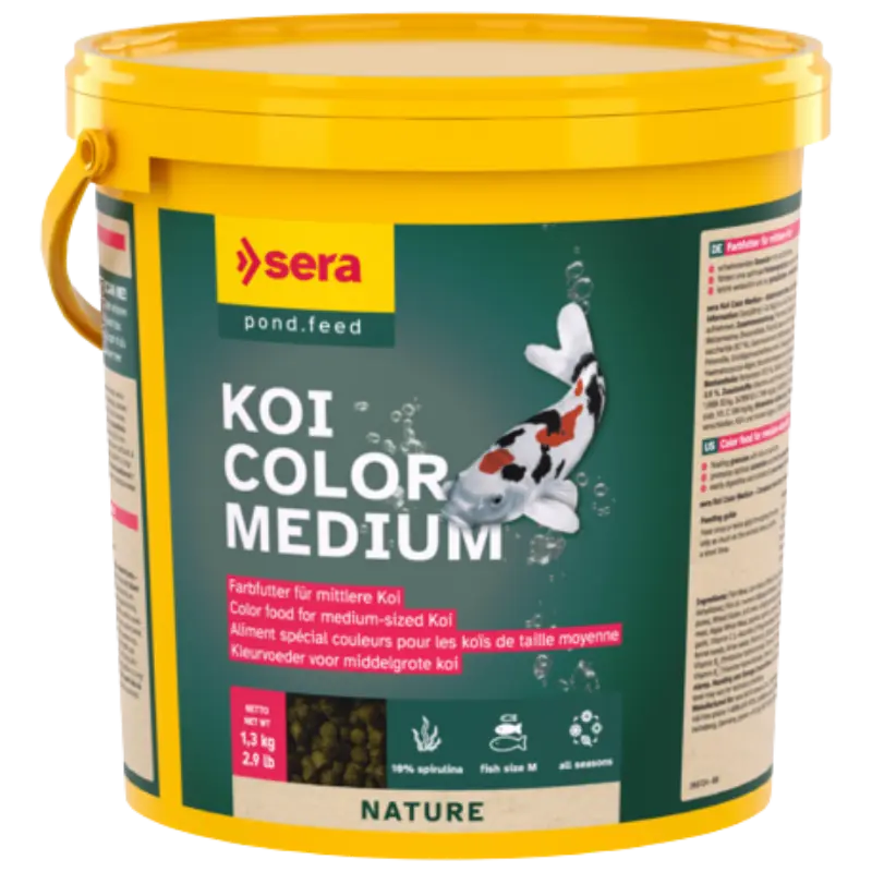 sera Koi Color Nature Medium 3800 ml / 1,3 kg