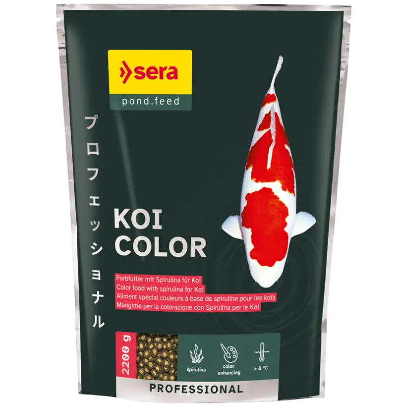 sera Koi Professional Spirulina Farbfutter 2200 g