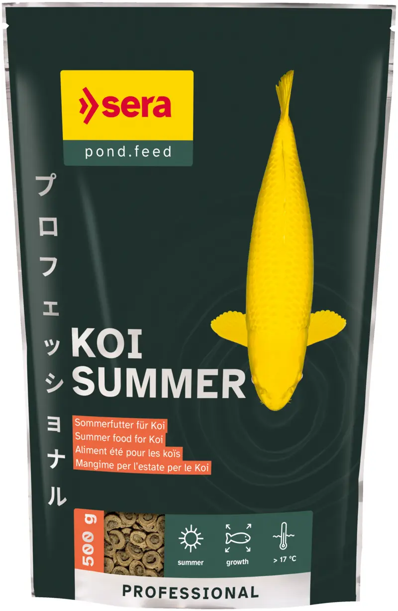 Sera Koi Professional Summer Sommerfutter 500g - Koifutter Futter Koi Teich
