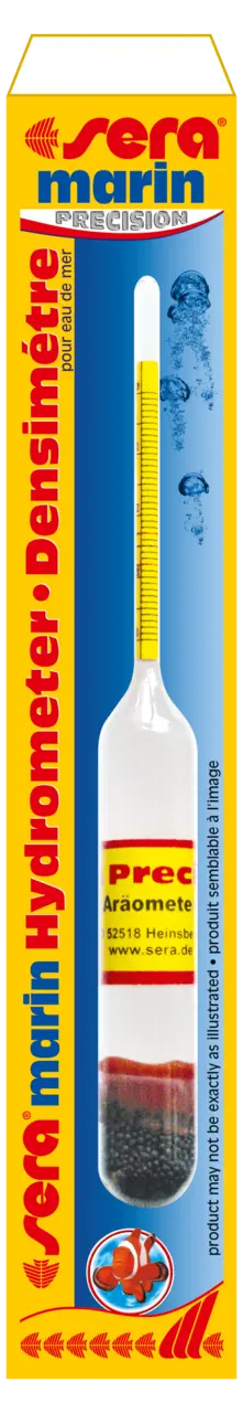 Sera marin Precision Aräometer - für Seewasser Aquarium Aerometer Zubehör TOP
