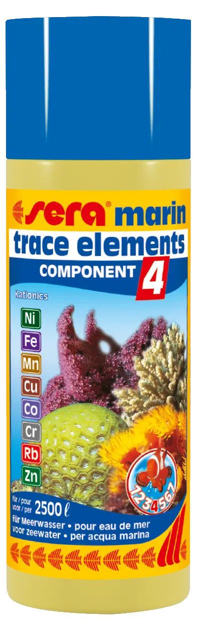 Sera marin trace elements Component 4 Kationics 250ml - Meerwasser Aquarium