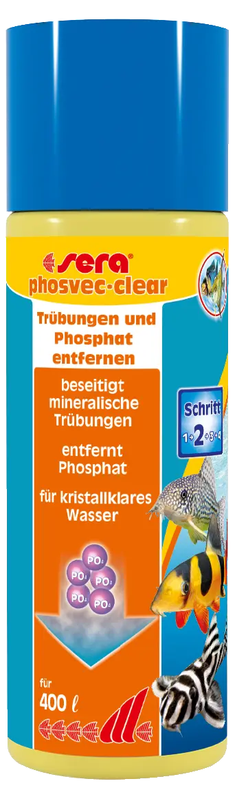 Sera phosvec-clear 100ml - Trübungen und Phosphat entfernen