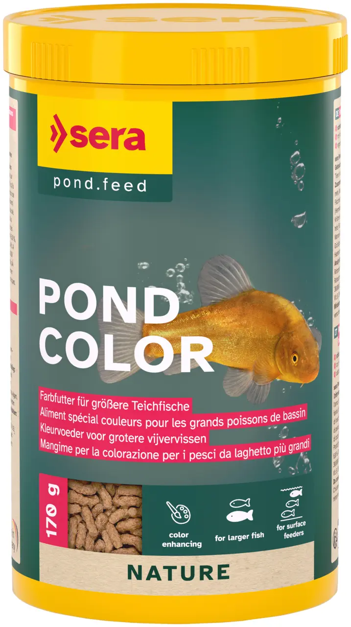 Sera Pond Color Sticks Nature 1000ml - schwimmendes Teichfutter Goldfische