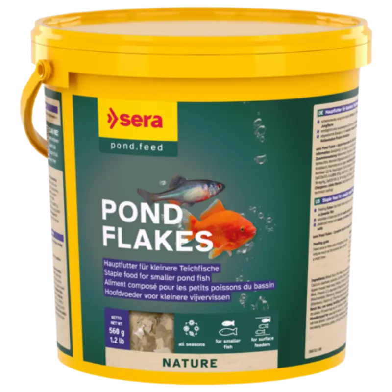 sera pond Flakes Nature 3800 ml