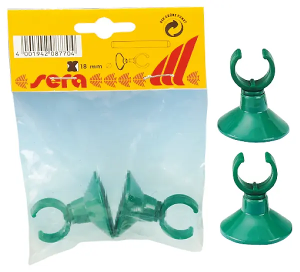 Sera Saughalter 18mm - 2er Pack für Aquarium-Regelheizer Thermometer Schläuche