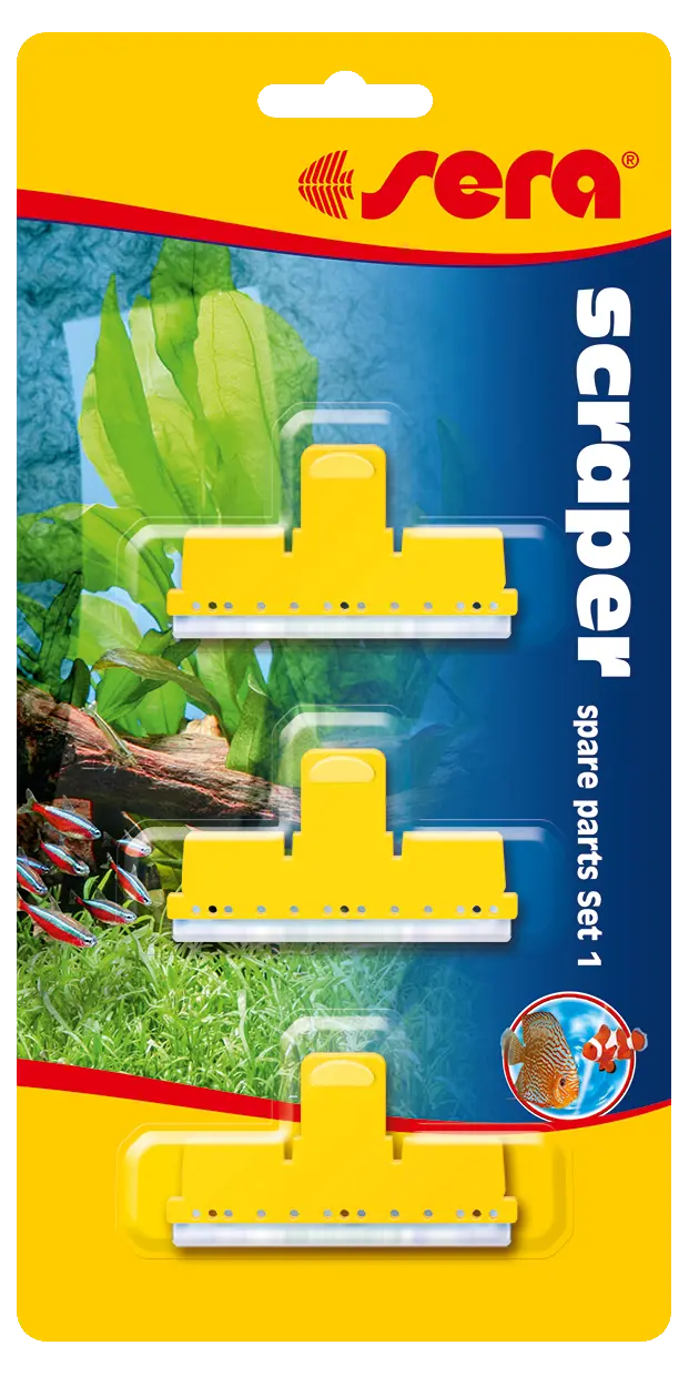 Sera Scraper Ersatzteile Set 1 Scheibenreiniger Ersatzklingen